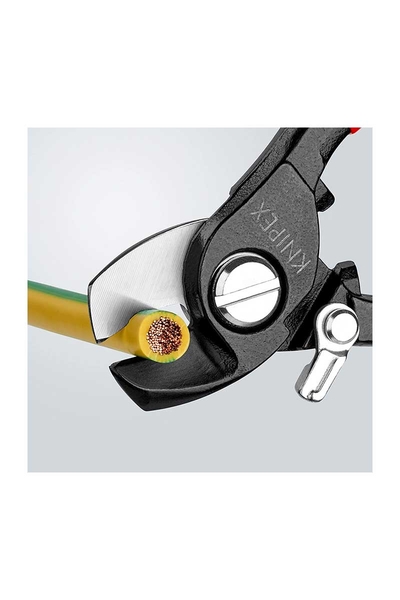 Knipex 95 22 165 Yaylı Kablo Makası - Thumbnail