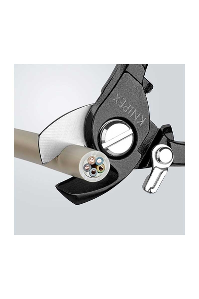 Knipex 95 22 165 Yaylı Kablo Makası - Thumbnail