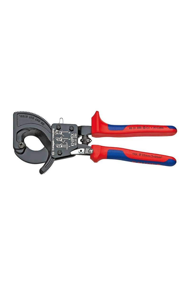  Knipex 95 31 250 Cırcır Mekanizmalı Kablo Kesici