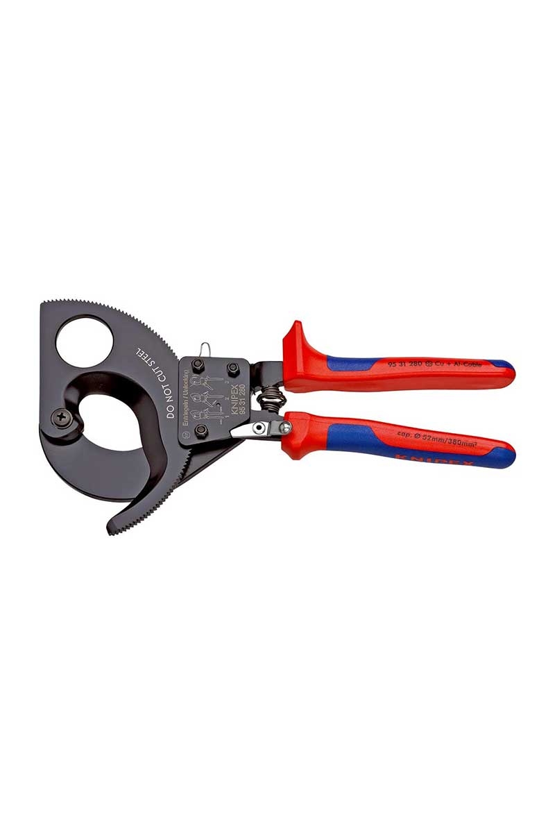  Knipex 95 31 280 Cırcır Mekanizmalı Kablo Kesici