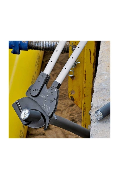 Knipex 95 32 100 Teloskopik Kollu Cırcırlı Kablo Makası - Thumbnail