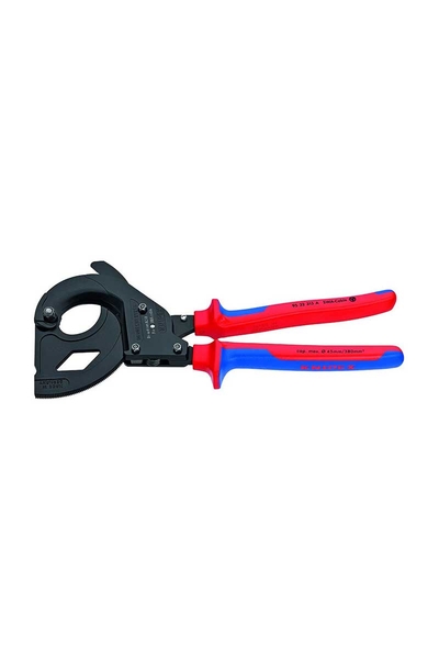 Knipex 95 32 315A Cırcır Mekanizmalı Kablo Kesici - Thumbnail