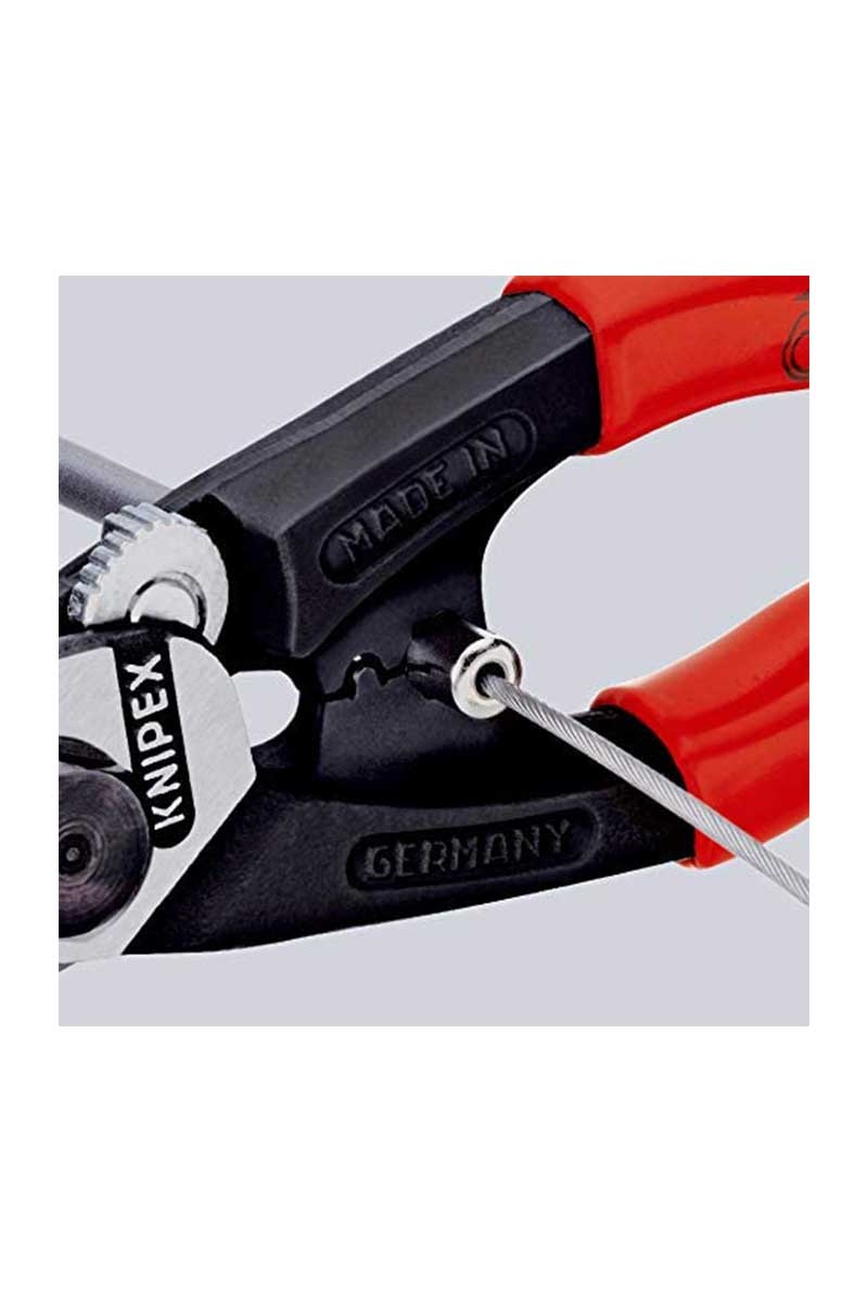 KNIPEX Coupe-câbles poignées gainées en plastique par extrusion Isolées