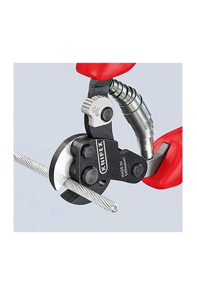 Knipex 95 62 160 Çelik Tel Kesme Makası - Thumbnail
