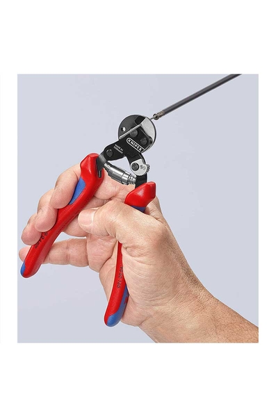 Knipex 95 62 160 Çelik Tel Kesme Makası - Thumbnail