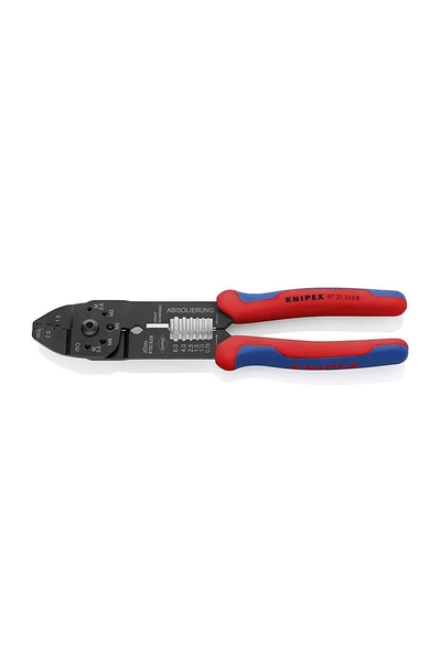 Knipex - Knipex 97 21 215B Çok Fonksiyonlu Pabuç Sıkma ve Kablo Sıyırma Pensi Knipex - Knipex 97 21 215B Çok Fonksiyonlu Pabuç Sıkma ve Kablo Sıyırma Pensi