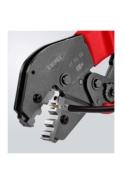 Knipex 97 52 10 Pabuç Sıkma Pensi - Thumbnail