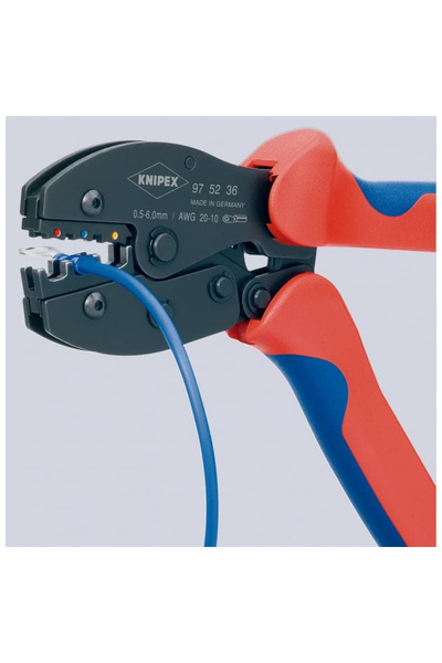 Knipex 97 52 36 Pabuç Sıkma Pensi - Thumbnail