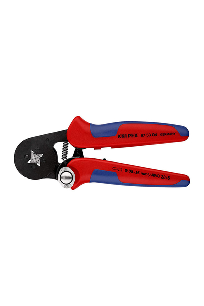 Knipex - Knipex 97 53 04 Dörtçene Yüksük Sıkma Pensi
