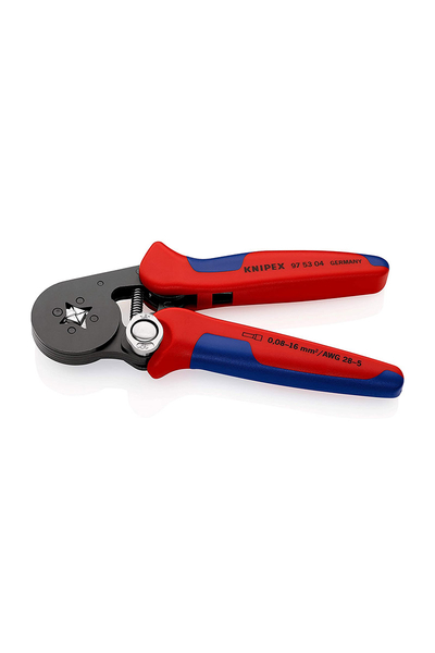 Knipex 97 53 04 Dörtçene Yüksük Sıkma Pensi - Thumbnail