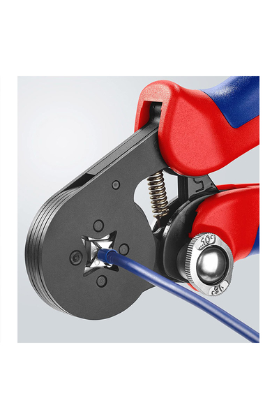 Knipex 97 53 04 Dörtçene Yüksük Sıkma Pensi - Thumbnail