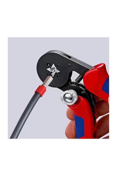 Knipex 97 53 04 Dörtçene Yüksük Sıkma Pensi - Thumbnail