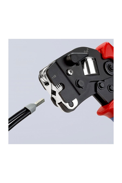 Knipex 97 53 09 Dörtçene Yüksük Sıkma Pensi - Thumbnail