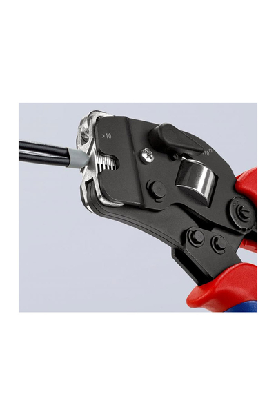 Knipex 97 53 09 Dörtçene Yüksük Sıkma Pensi - Thumbnail