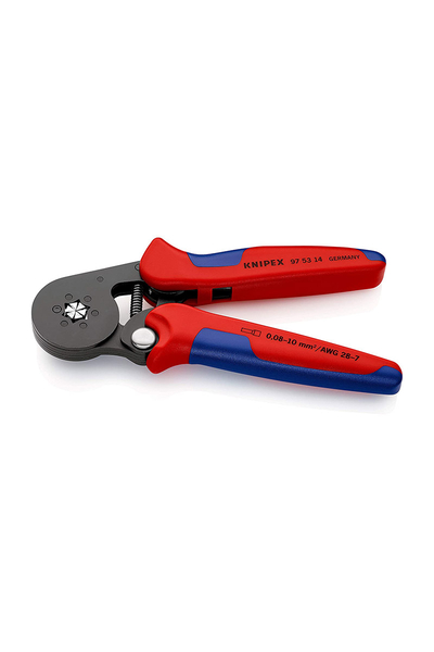 Knipex 97 53 14 Ayarlı Kablo Yüksük Sıkma Pensesi - Thumbnail