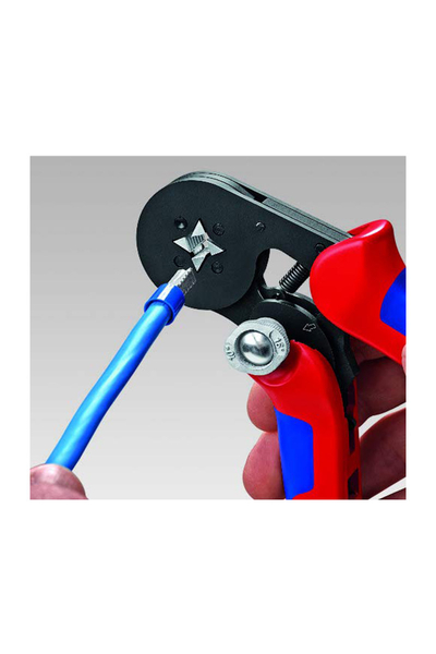 Knipex 97 53 14 Ayarlı Kablo Yüksük Sıkma Pensesi - Thumbnail