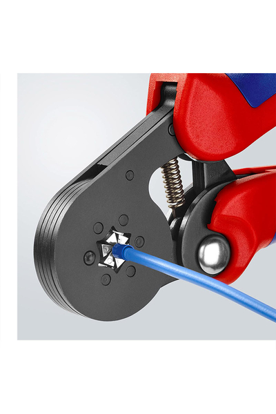 Knipex 97 53 14 Ayarlı Kablo Yüksük Sıkma Pensesi - Thumbnail