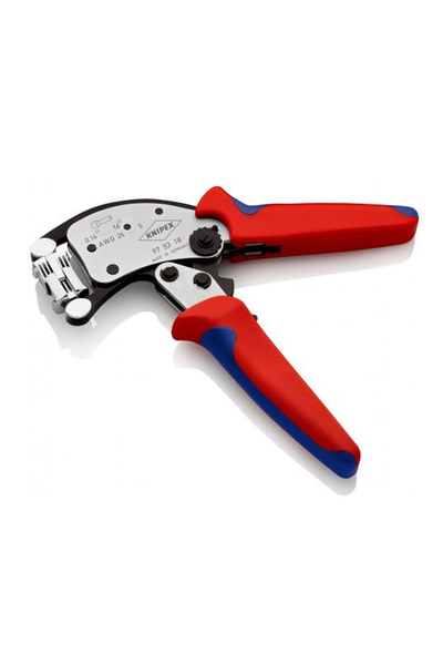 Knipex 97 53 18 TWISTOR16 Ayarlı Yüksük Sıkma Pensesi - Thumbnail