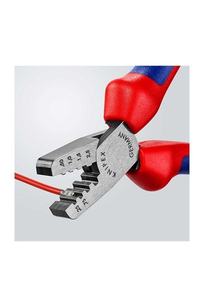 Knipex 97 62 145 A Yüksük Sıkma Pensi - Thumbnail