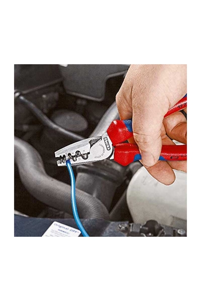 Knipex 97 71 180 Yüksük Sıkma Pensi - Thumbnail