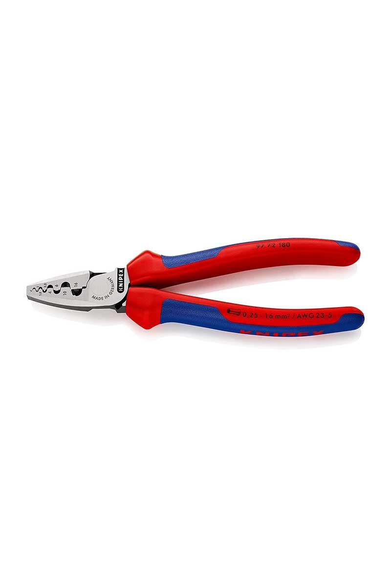  Knipex 97 72 180 Yüksük Sıkma Pensi