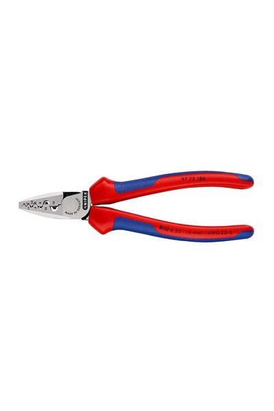 Knipex 97 72 180 Yüksük Sıkma Pensi - Thumbnail