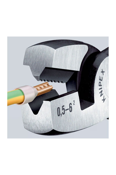 Knipex 97 81 180 Kablo Yüksük Sıkma Pensesi - Thumbnail