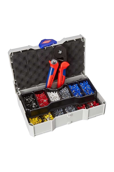 Knipex - Knipex 97 90 09 Çantalı Papuç Sıkma Seti