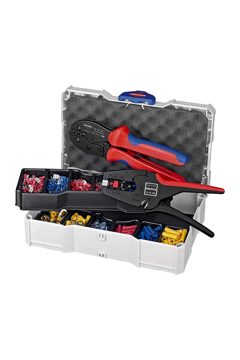  Knipex 97 90 22 Çantalı Papuç Sıkma Seti