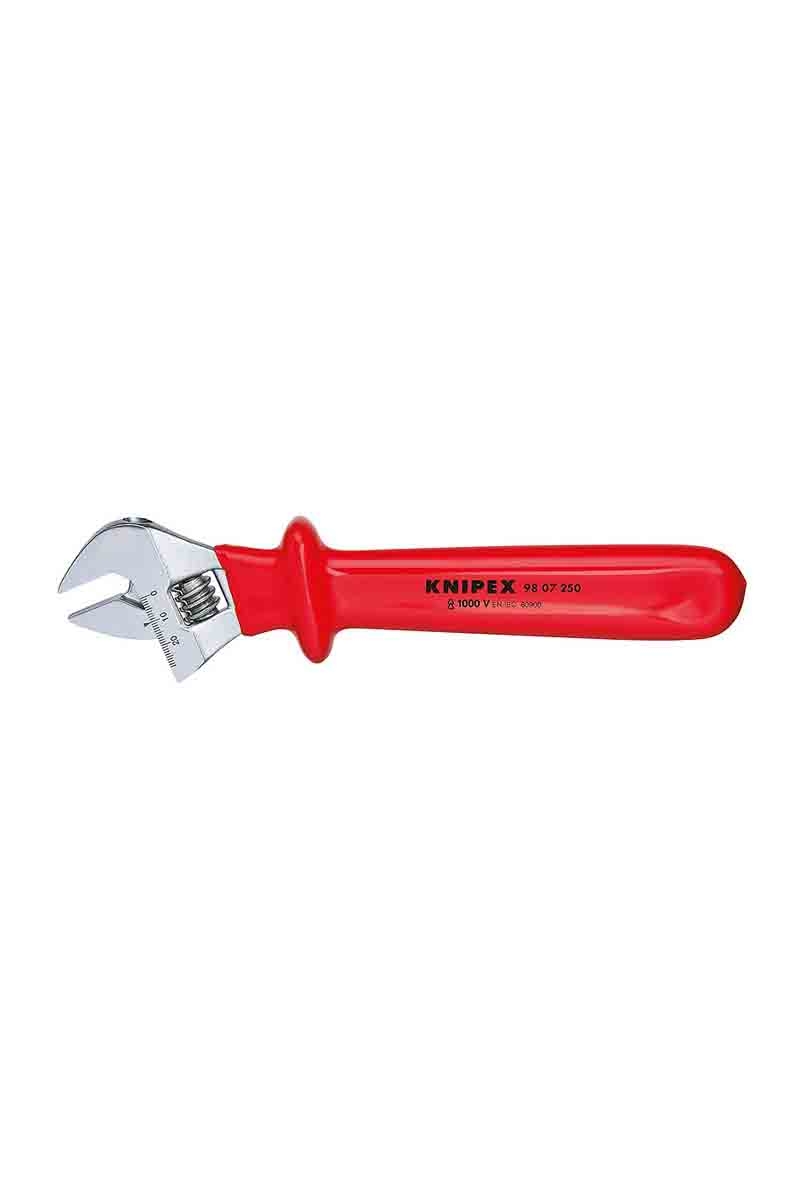  Knipex 98 07 250 İzoleli Kurbağacık Anahtar