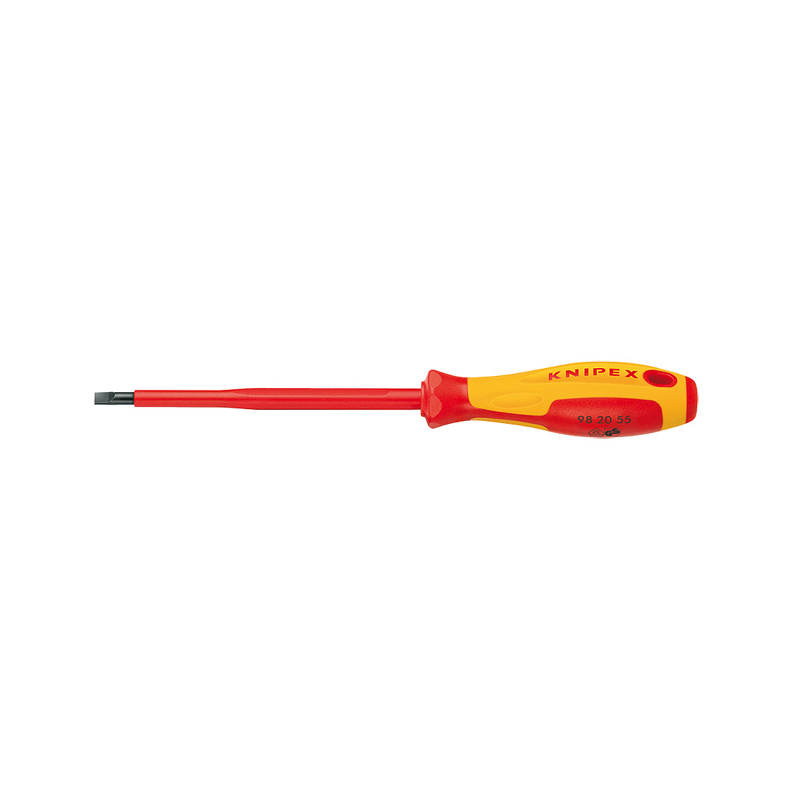  Knipex 98 20 40 4x100mm Vde İzoleli Düz Uçlu Tornavida