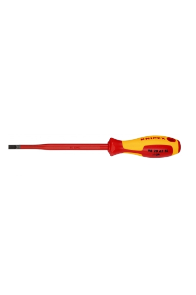 Knipex - Knipex 98 20 65 SL 6.5mm Düz Uçlu Slim Tornavida