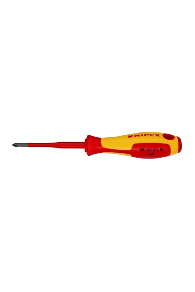 Knipex 98 25 01 SL Ph01 Pozidriv Uçlu Tornavida Knipex 98 25 01 SL Ph01 Pozidriv Uçlu Tornavida
