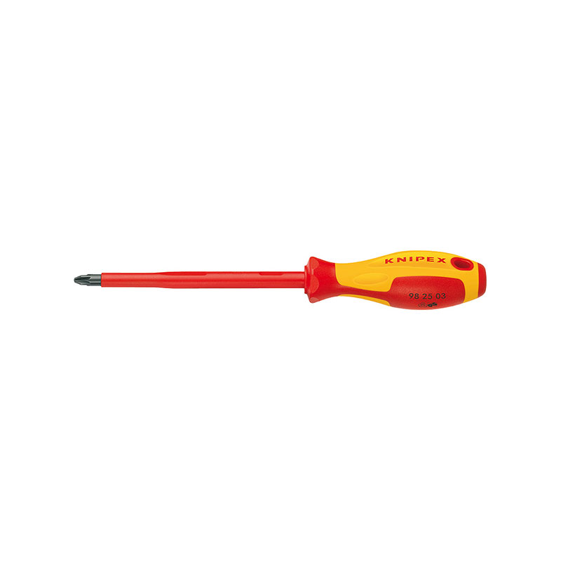  Knipex 98 25 04 Pz4x200 Vde İzoleli Pozidriv Uçlu Tornavida