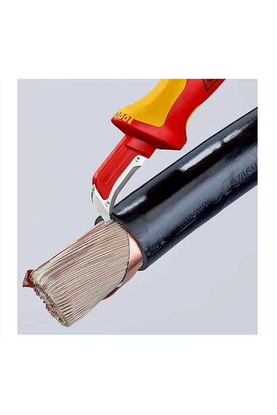Knipex 98 55 Kablo Sıyırma Bıçağı - Thumbnail