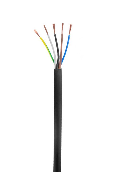 Koç 5x4 TTR (NYMHY) H05VV-F Siyah Kablo - Thumbnail