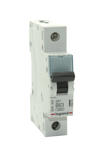 Legrand - Legrand 403210 XS3 Tek Kutuplu B63 4.5kA Otomatik Sigorta