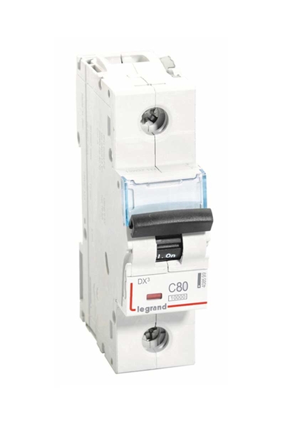 Legrand - Legrand 408599 DX3 Tek Kutuplu C80 10kA Otomatik Şalter