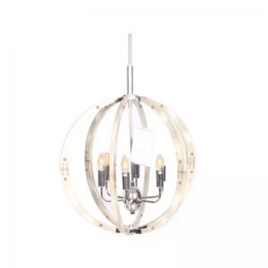 Lueca - Lucea 51638-02-P06-NA 6xE14 Kalina 6lı Yuvarlak Sarkıt Avize Lueca - Lucea 51638-02-P06-NA 6xE14 Kalina 6lı Yuvarlak Sarkıt Avize