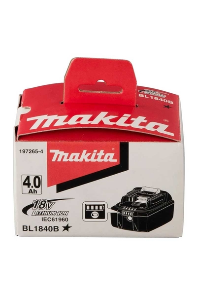 Makita 197265-4 BL1840B Yedek Akü - Thumbnail (4)