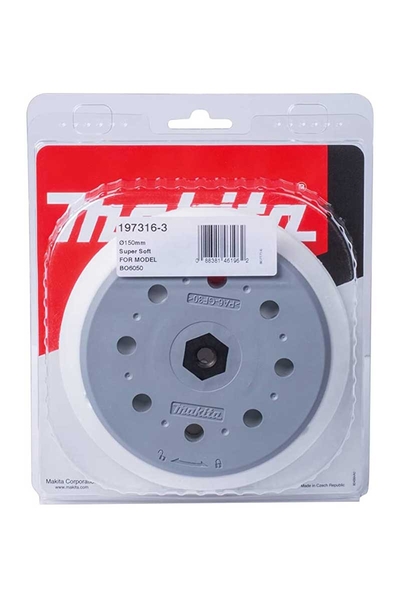 Makita 197316-3 150mm Yumuşak Lastik Taban - Thumbnail (2)
