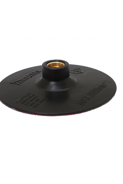 Makita Aksesuar - Makita 743060-6 125mm Cırtlı Lastik Taban