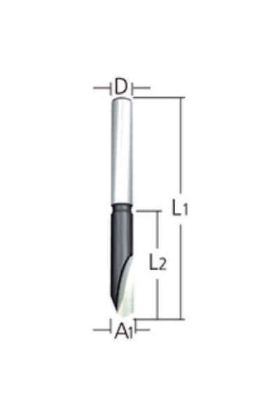 Makita Aksesuar - Makita 793087-6 Freze Ucu Makita 793087-6 Freze Ucu - Thumbnail
