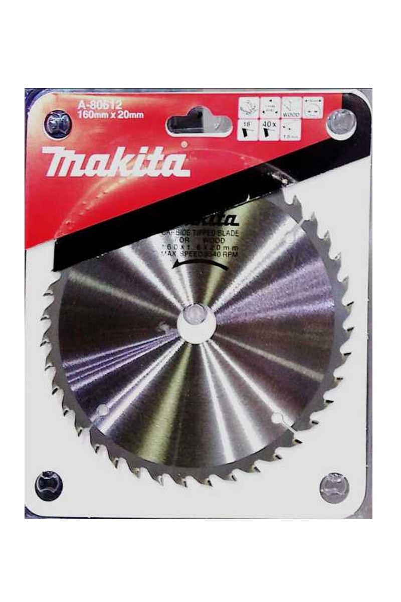  Makita A-80612 160mm 40 Diş Elmas Daire Testere