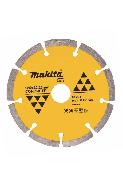 Makita Aksesuar - Makita A-84115 125mm Segmanlı Elmas Testere Makita Aksesuar - Makita A-84115 125mm Segmanlı Elmas Testere