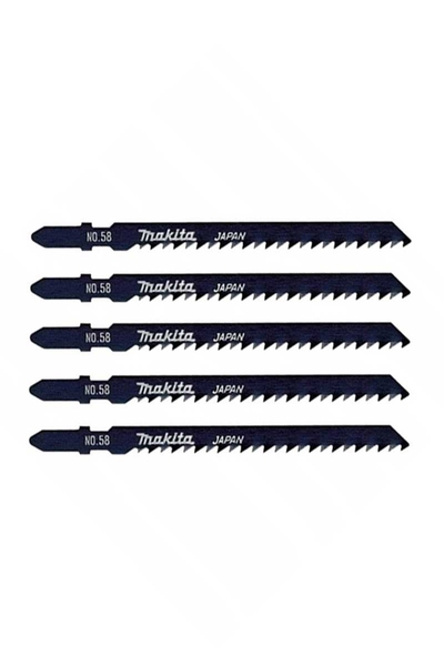 Makita Aksesuar - Makita A-86577 5 Adet No 58 Dekupaj Testere Bıçağı (1) Makita Aksesuar - Makita A-86577 5 Adet No 58 Dekupaj Testere Bıçağı (1)