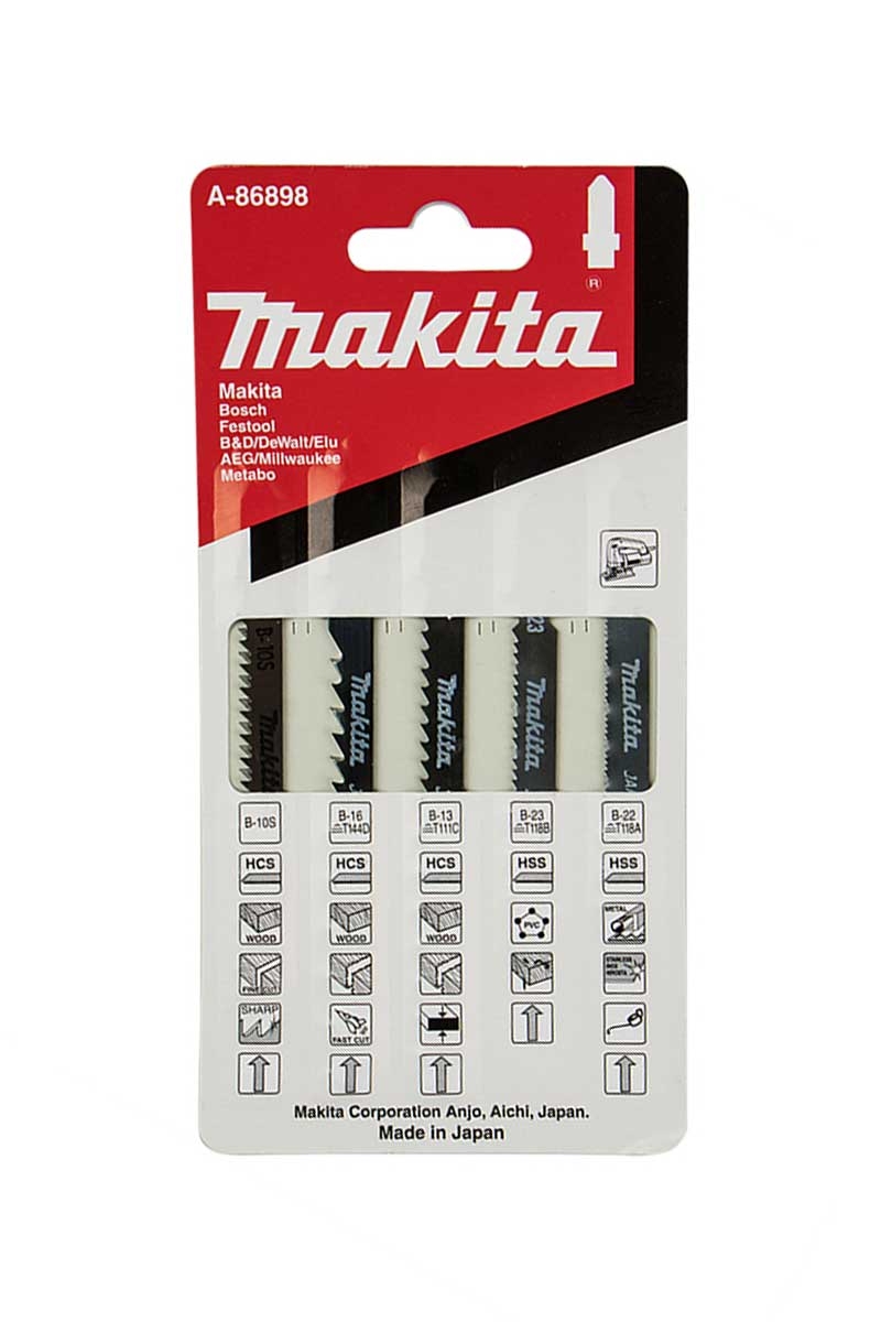 Makita A-86898 5li Paket Dekupaj Testere Bıçak Seti