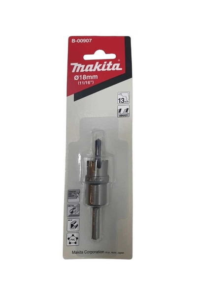 Makita Aksesuar - Makita B-00907 18mm Elmas Bıçaklı Panç Delik Testere (1) Makita Aksesuar - Makita B-00907 18mm Elmas Bıçaklı Panç Delik Testere (1)