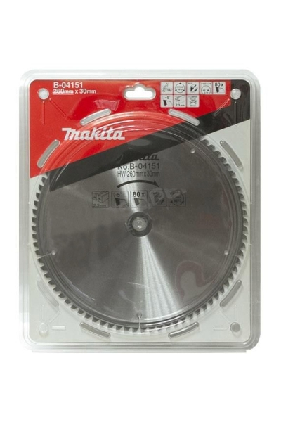 Makita Aksesuar - Makita B-04151 260mm 80 Diş Elmas Daire Testere