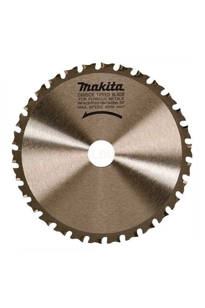 Makita Aksesuar - Makita B-07319 136mm 30 Diş Metal Kesme Daire Testere Makita Aksesuar - Makita B-07319 136mm 30 Diş Metal Kesme Daire Testere